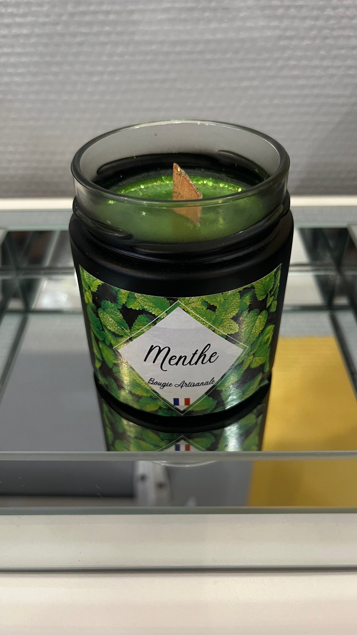 Bougie Pot Menthe